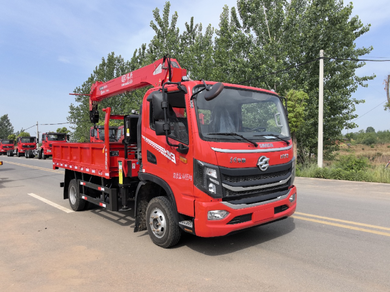 東風華神藍牌隨車吊