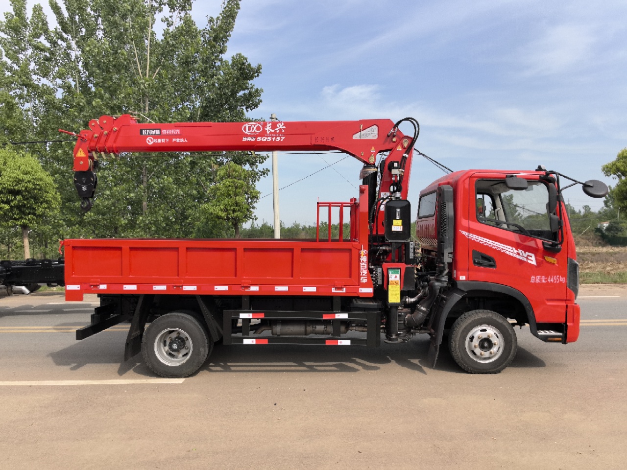 東風華神藍牌隨車吊